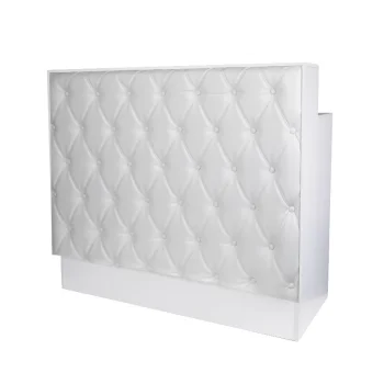 Gabbiano Pearl Hair Salon Reception Desk White