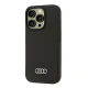 Audi Silicone Case for iPhone 16 Pro, Black