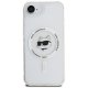 Karl Lagerfeld IML Metal Choupette Head MagSafe vāciņš iPhone 16e, Balts