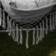 Iso Trade Gardlov Brazilian Hammock Chair with Cushions, Grey