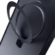 3Mk Protection Smoke Case Mag&Stand for iPhone 12 Pro Max - Black