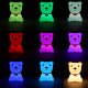 Kid\'s Silicone LED RGB Light Night Lamp, Dog