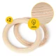 4Fizjo Gymnastic Rings for Pull-ups, Blue