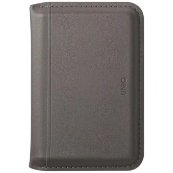 Uniq Lyden DS Magnetic RFID Wallet and Phone Stand, Gray