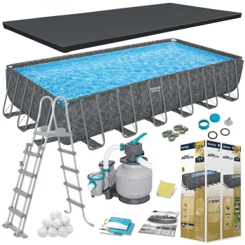 Bestway 561KG Power Steel Frame Pool 732x366x132 cm