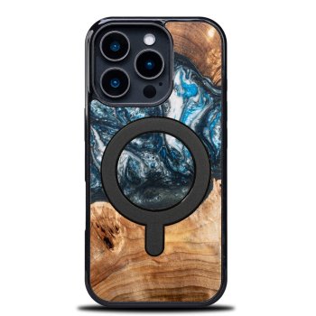 Bewood Unique Case for iPhone 16 Pro - Planets Earth with MagSafe