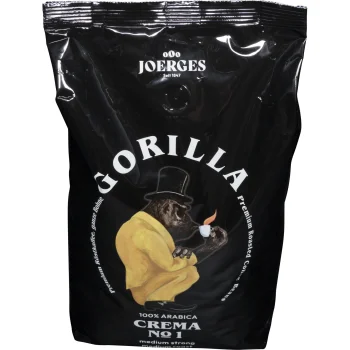 Joerges Gorilla Crema No. 1 Whole Bean Coffee, 100% Arabica, 1 kg