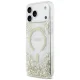 Guess Resin Bottom Glitter MagSafe Case for iPhone 18 Pro Max / 17 Pro Max, Gold