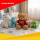 Soft Cuddle Teddy Bear 30cm Plush Toy for Kids Kruzzel 26760, light brown