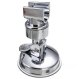 Shower Head Holder with Suction Cup, Silver
