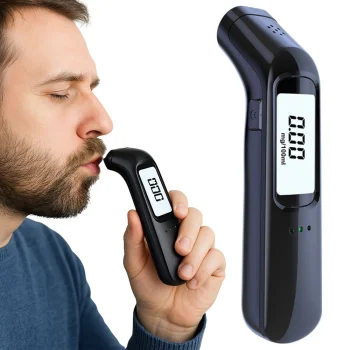 Contactless Breathalyzer with USB Charging