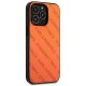 Karl Lagerfeld Perforated Allover Case for iPhone 13 Pro Max, Orange