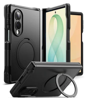 Ringke Alles MagSafe Case for Samsung Galaxy Z Fold 8 with Kickstand, Black