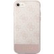Apple iPhone 8 / 7 / SE (2020) (2022) 4.7\" Guess 4G Stripe Collection Case Cover (GUHCI8G4GLPI), Pink