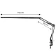 Activeshop Lashes Line 2 LED Treatment Lamp with Clamp, Black