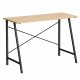 Folding Desk Small Computer Table for Home Office, Modern Oak