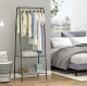 Clothes Hanger Stand with Shoe Shelf 22258