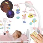 Carousel for Baby Crib with Projector RK-813, Pink