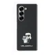 Karl Lagerfeld Saffiano Metal Pin Case for Samsung Galaxy Z Fold 6, Black