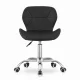 Leobert Office Chair with Wide Backrest, Eco-Leather, Black