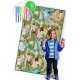 Washable Coloring Mat, XXL, 200x120 cm (Ricokids RK-343)