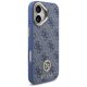 Guess 4G Strass Logo MagSafe Phone Case Cover iPhone 17 - Blue