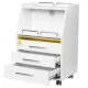 Podiatry Trolley 601, White