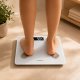 Elektroniskie vannas istabas svari 180 kg, balti