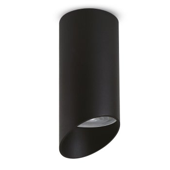 Maclean MCE360 B Surface Mounted Spotlight GU10, 55x130mm, Black