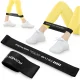 4Fizjo Mini Power Band Resistance Band, 1.2 mm, 15-20 kg, Black
