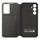 Samsung Galaxy S24 FE ( SM-S721B/DS ) Smart Clear View Cover with Display, Black (EF-ZS721CBEGWW)