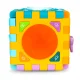 Interactive learning cube 6-in-1 with shape sorter, sounds and lights for toddlers