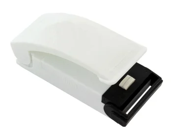 Handheld Mini Bag Sealer AG280, White/Black