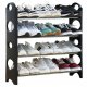 Multilevel Shoe Rack Shelf Stand Organizer, 4 Shelves