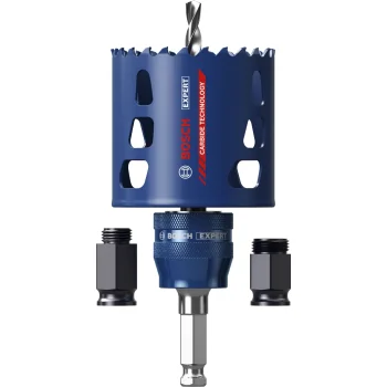 Bosch EXPERT Tough Material Hole Saw 68 mm Starter Set