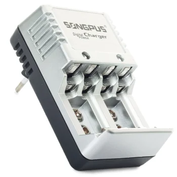 Battery Charger for AA, AAA and 9V Ni-Mh / Ni-Cd Batteries