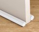 Draft Excluder for Doors and Windows, White