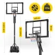4Fizjo Falcon Dunker Freestanding Basketball Hoop, Adjustable
