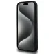 Karl Lagerfeld Silicone Karl Head Print MagSafe Case for iPhone 15 Pro, Black