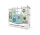 Setty Retro P350 Bluetooth Speaker with FM Radio, Blue