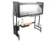 Over-Sink Dish Drying Rack and Organizer, 65 cm, Black