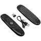 Universal Air Mouse Remote with Keyboard for Smart TV