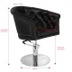 Gabbiano Londyn Hairdressing Chair, Black