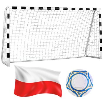 Футбольные ворота Carruzzo Expert 300x200 см большие металлические