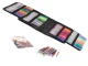 Colored Gel Pens Set in Case, 120 pcs + 120 Refills
