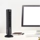 Bladeless USB Tower Fan 2.5W, Black