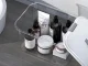 Storage Box with Lid and Handle, 20L, Black