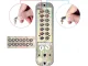 Mechanical Combination Door Lock with Handle, Battery-Free