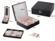 Beautylushh Black Jewelry and Watch Box Organizer
