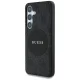 Guess 4G Round Patch Classic Logo MagSafe Case for Samsung Galaxy S25 Plus Black